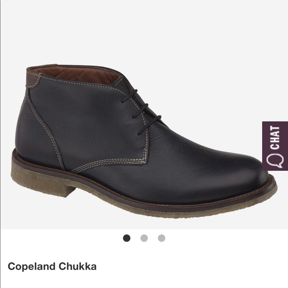 Johnston and Murphy Copeland Chukka mens boots